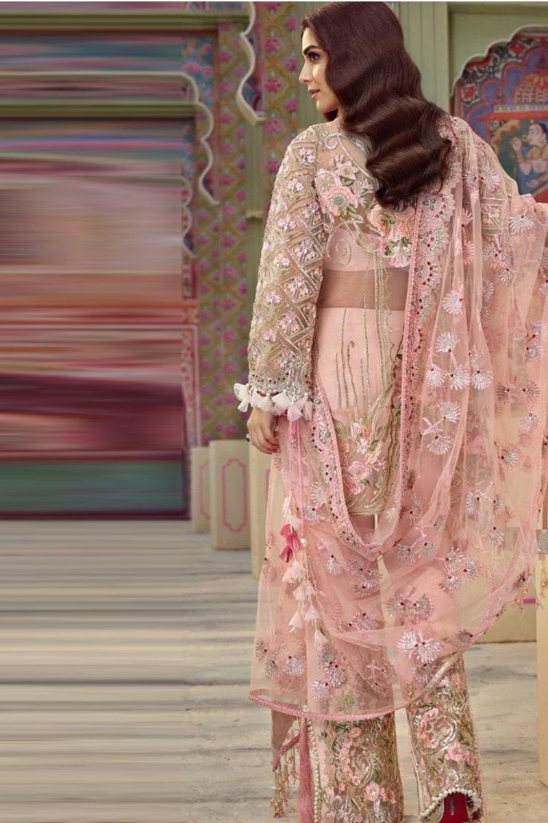 Mairaz Crimson Salwar Kameez