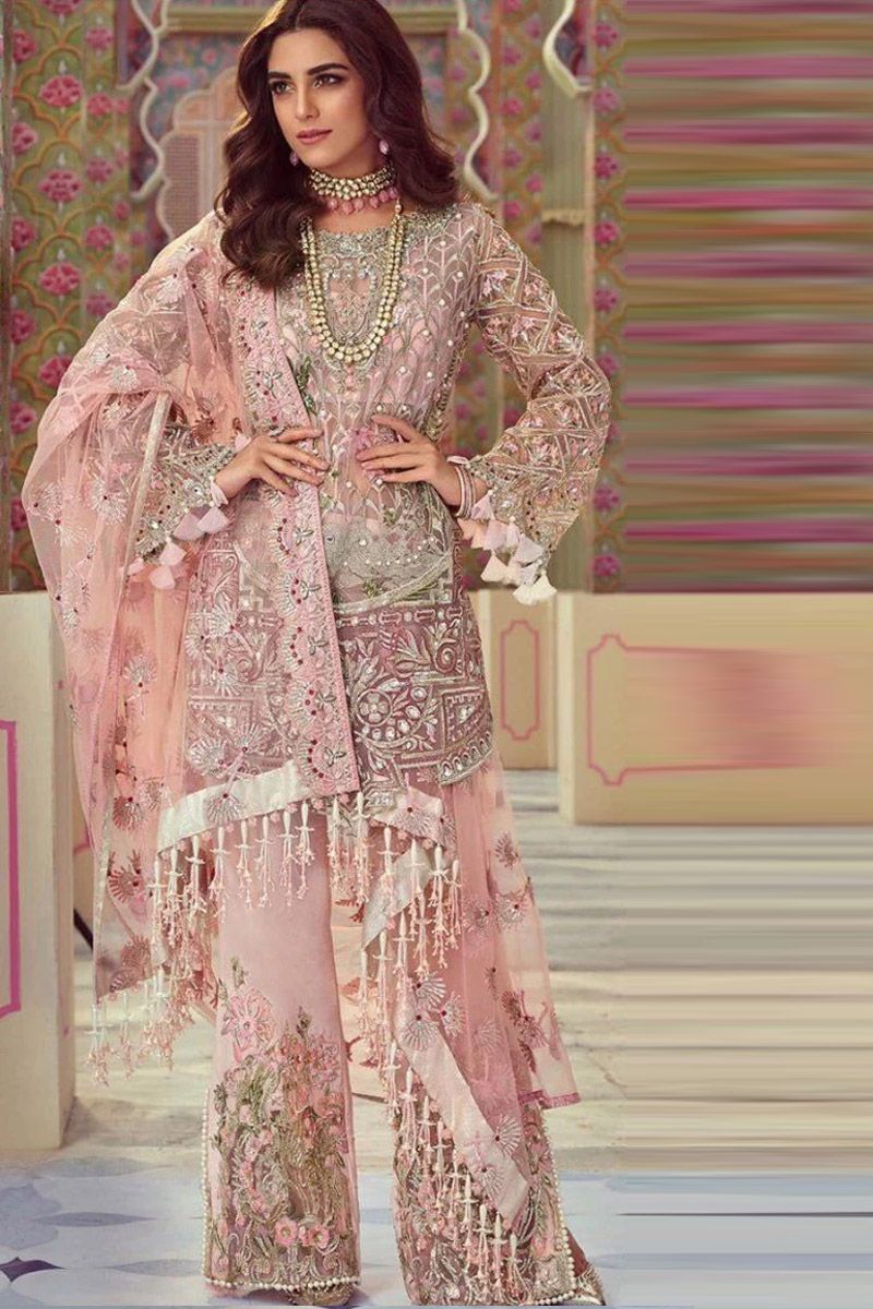 Mairaz Crimson Salwar Kameez