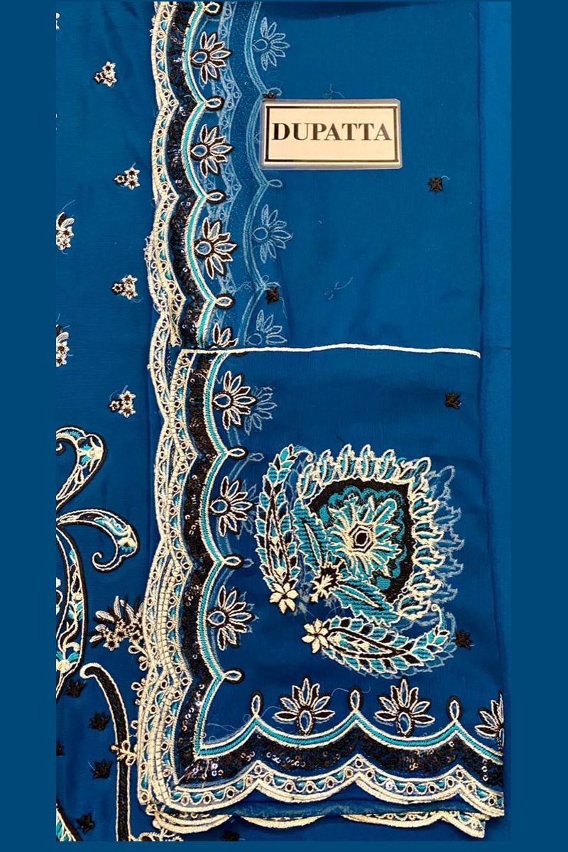 Jazmin Kaavish Style — Mairaz Brown Salwar Kameez