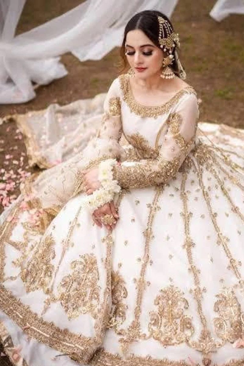 Mairaz White Wedding Maxi