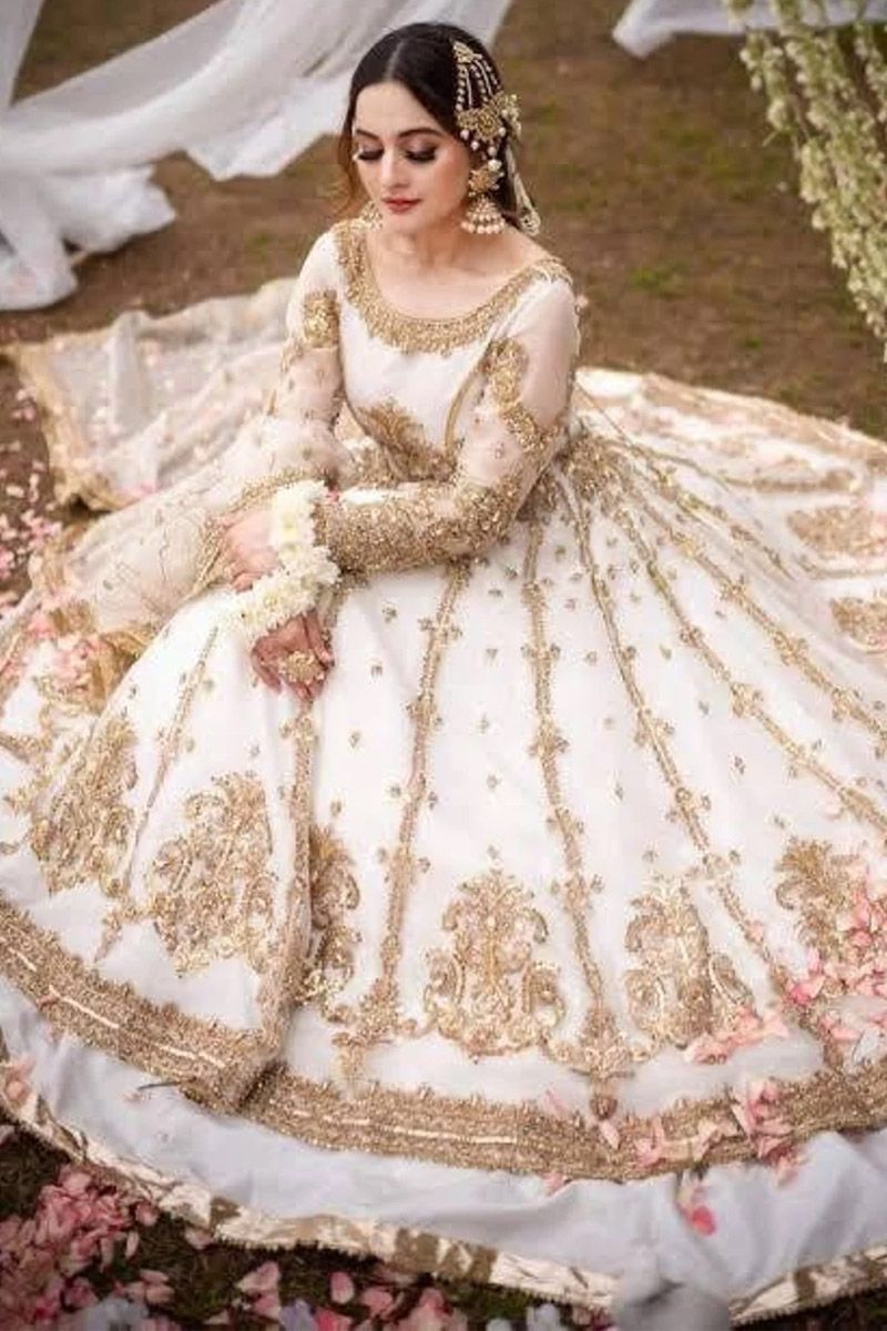 Mairaz White Wedding Maxi