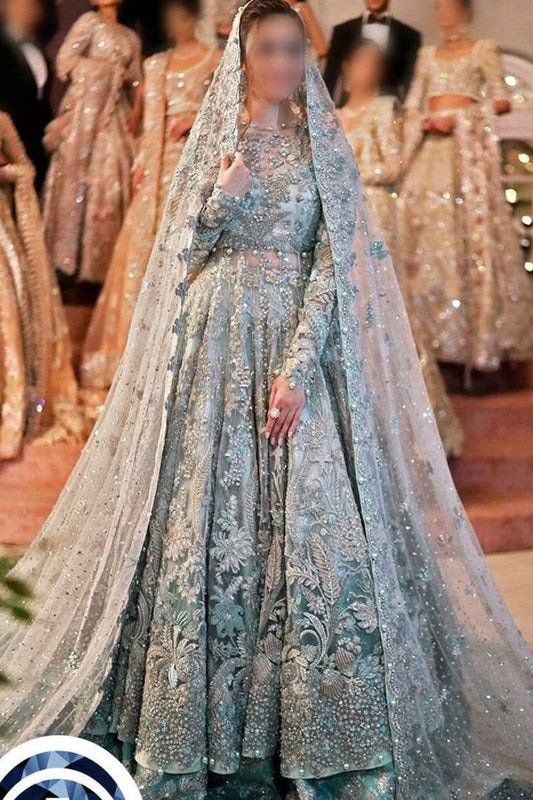 Mairaz Grey Wedding Maxi