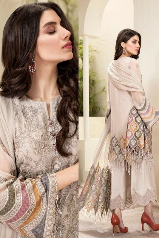 Arezu Style — Mairaz Brown Salwar Kameez
