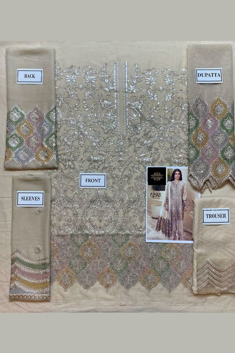 Arezu Style — Mairaz Brown Salwar Kameez