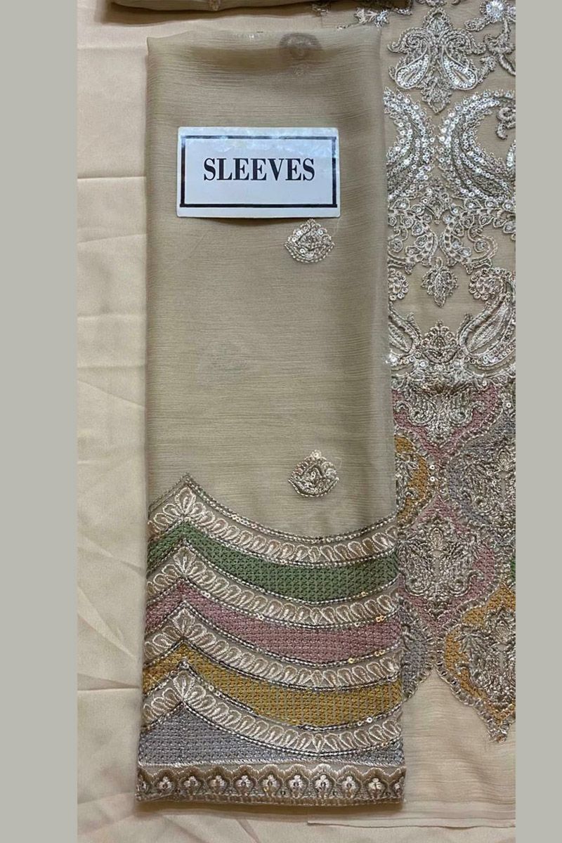 Arezu Style — Mairaz Brown Salwar Kameez