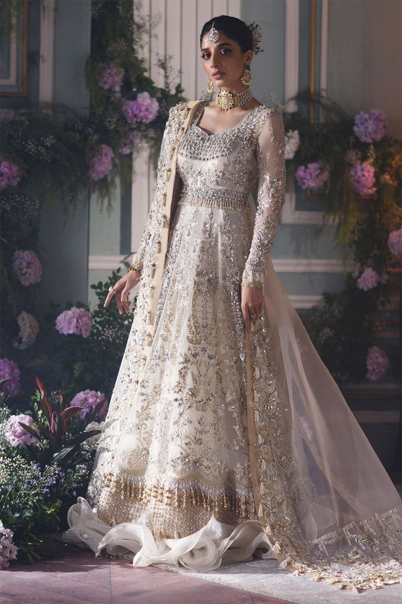 EC21-04 Style — Mairaz White Wedding Maxi
