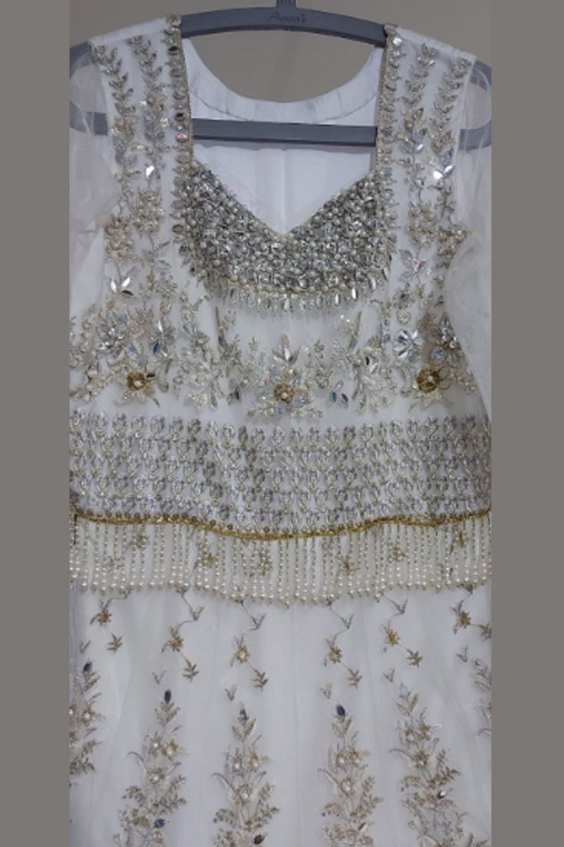 EC21-04 Style — Mairaz White Wedding Maxi
