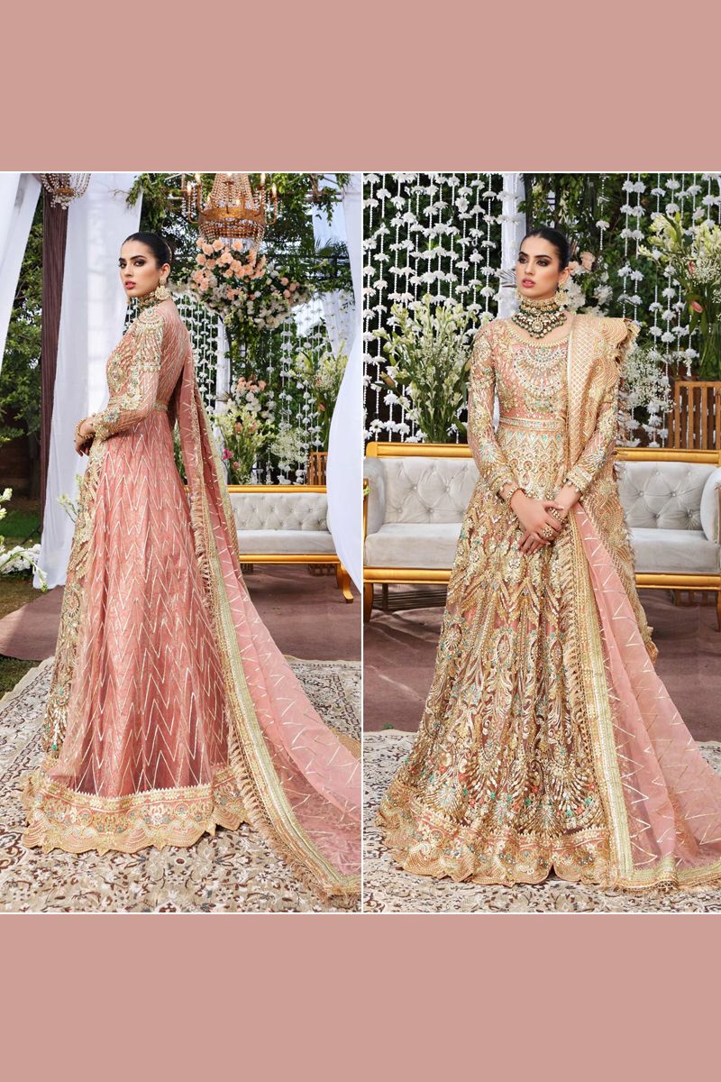 Mairaz Pale Pink Three-Piece Suit