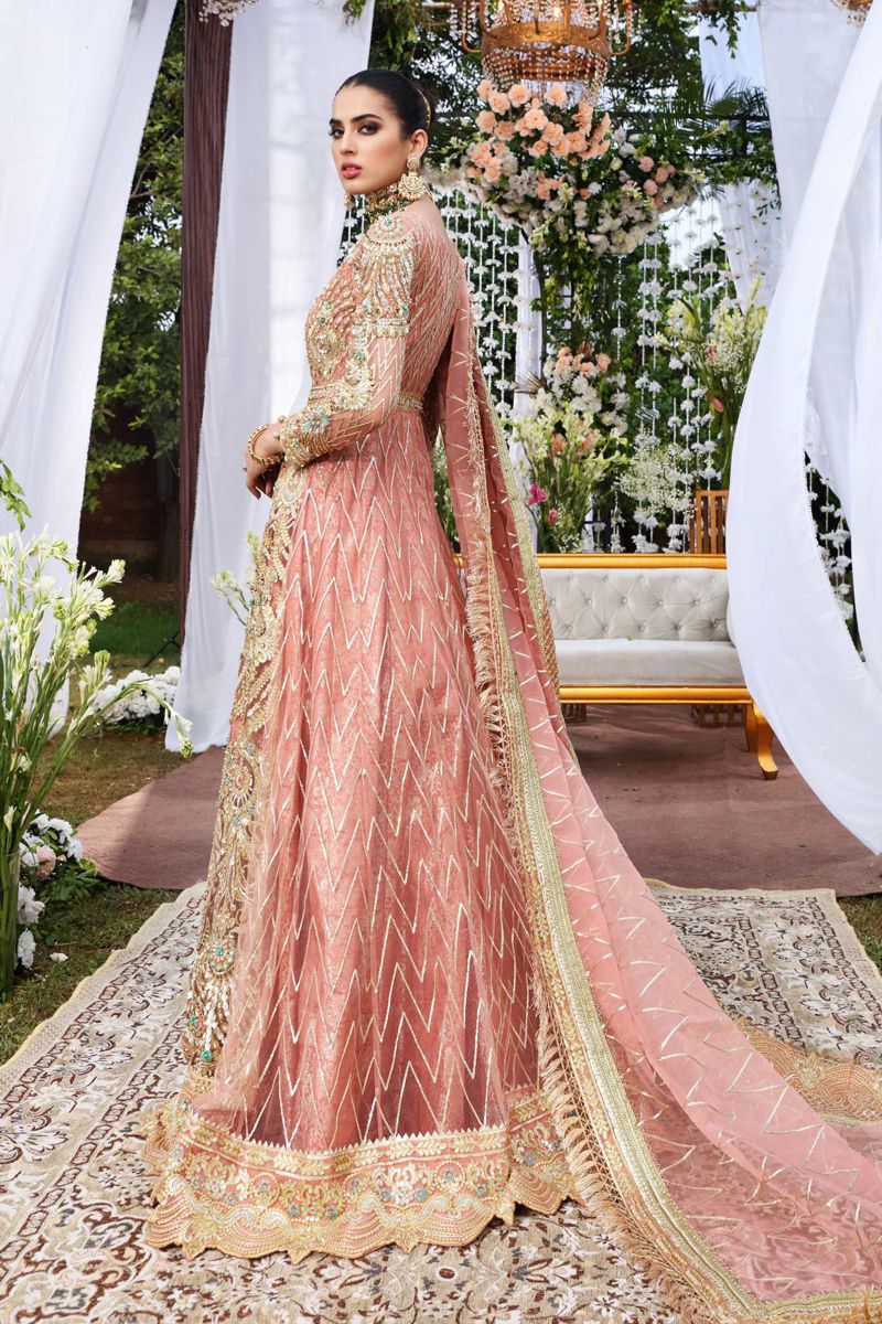 Mairaz Pale Pink Three-Piece Suit