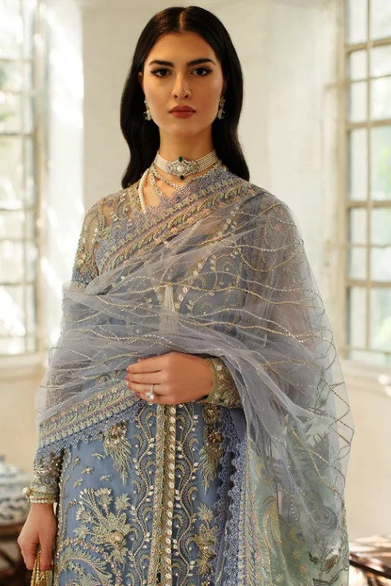 Mushq Zaina Style — Mairaz Purple Three-Piece Suit