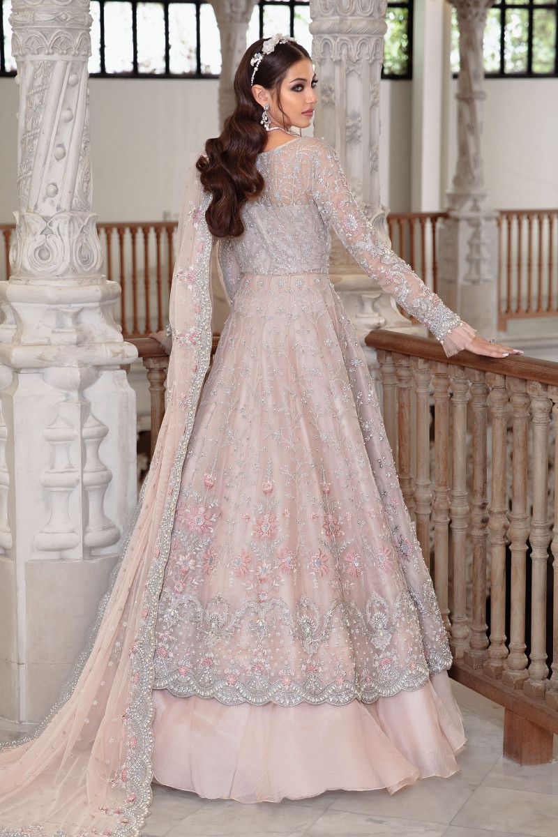 Maria B Couture MC-042 style — Mairaz pale pink gown reference, view 5 of 5