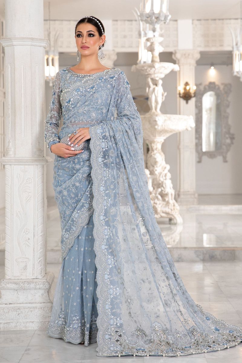 Maria B – MC-049 Style (Ice Blue) — Mairaz reproduction, product view 1 of 3