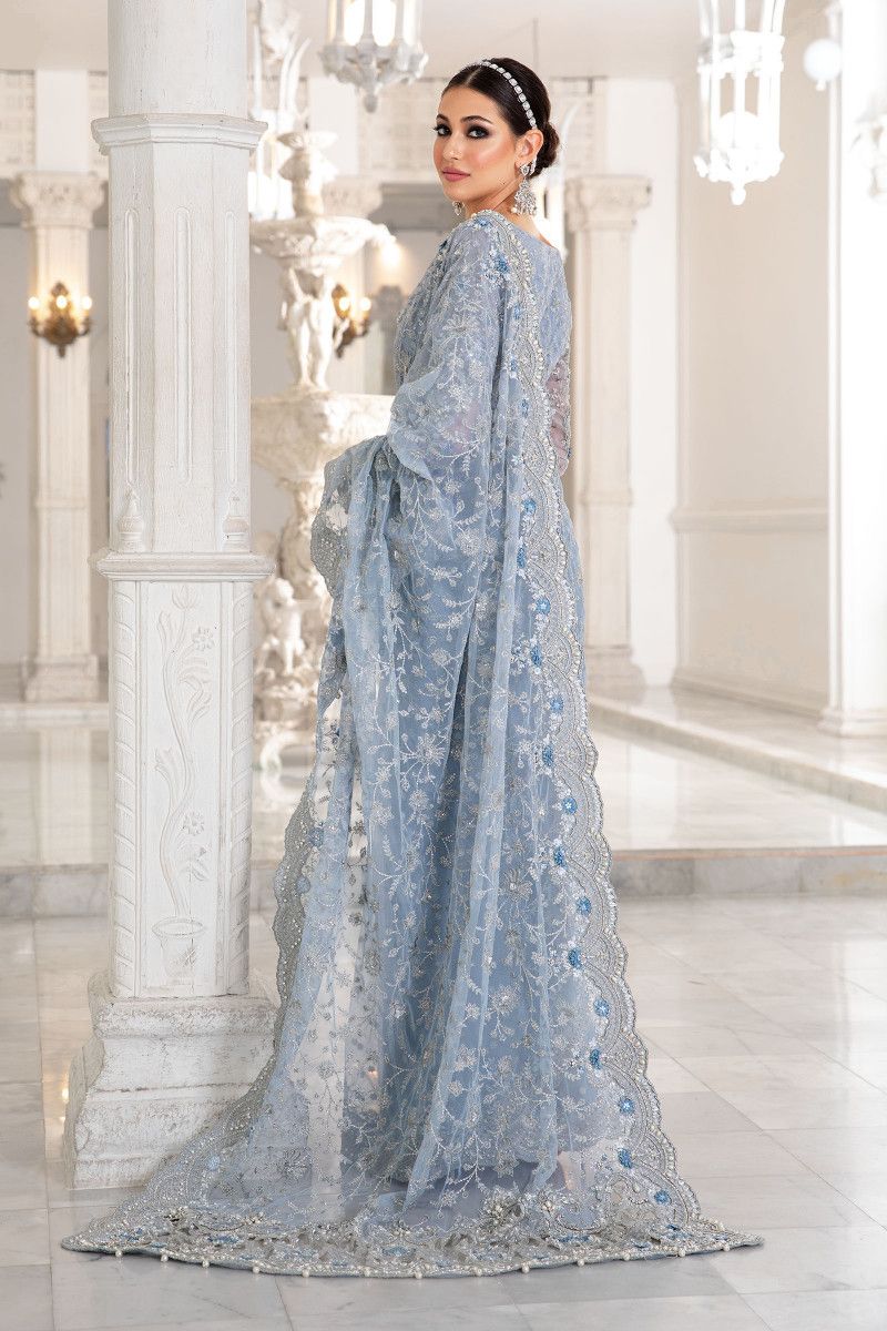 Maria B – MC-049 Style (Ice Blue) — Mairaz reproduction, product view 3 of 3