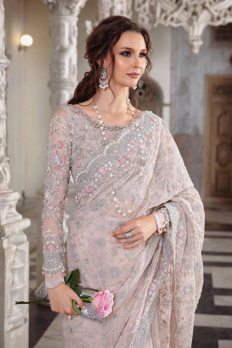 Maria B – MC-050 Style (Pale Pink) — Mairaz reproduction, product view 4 of 5