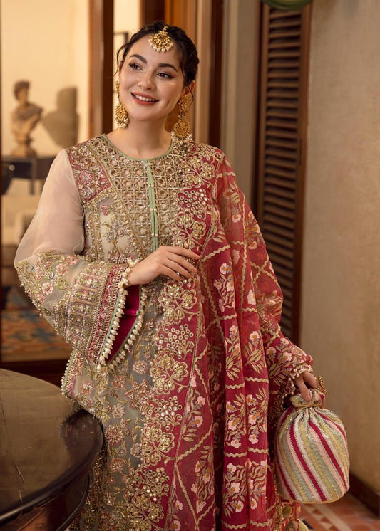 Crimson Artisanal Anecdotes style beige wedding formal — Mairaz reproduction, view 2 of 6