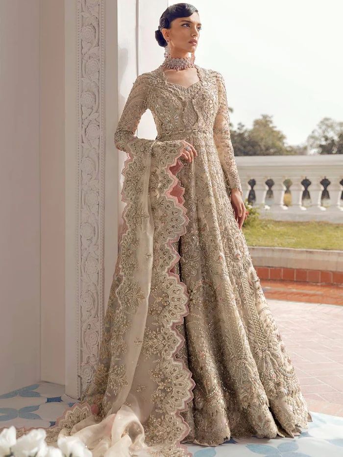 Suffuse Alena Style by Mairaz, gold wedding formal front view