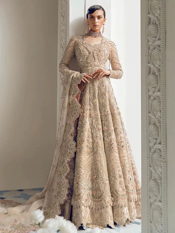 Suffuse Alena Style by Mairaz, embellished gold formal view 2