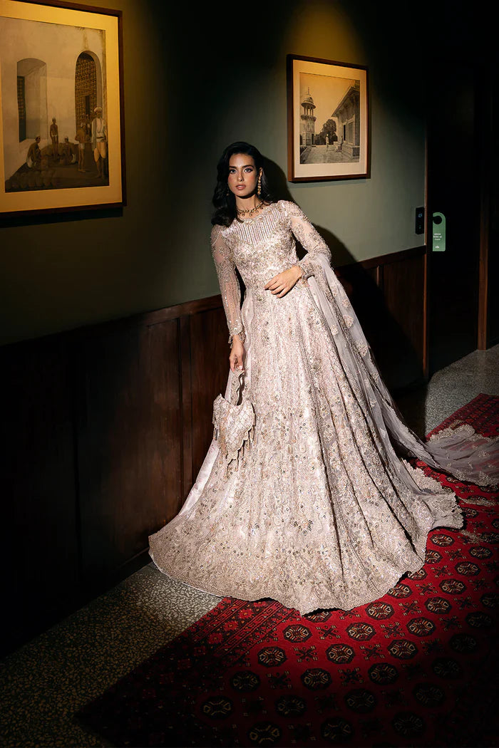 Saira Rizwan Rigel SRF-D-03 style blush embroidered formal maxi – product view 6