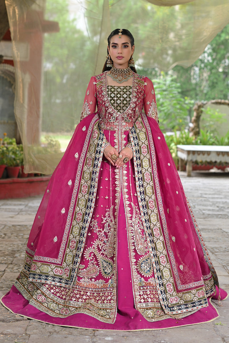Qalamkar Rimel Style — Mairaz Lehenga