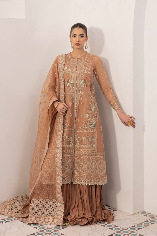 Mirha Imran – Tealeh Style (Peach) — Mairaz reproduction, product view 1 of 5
