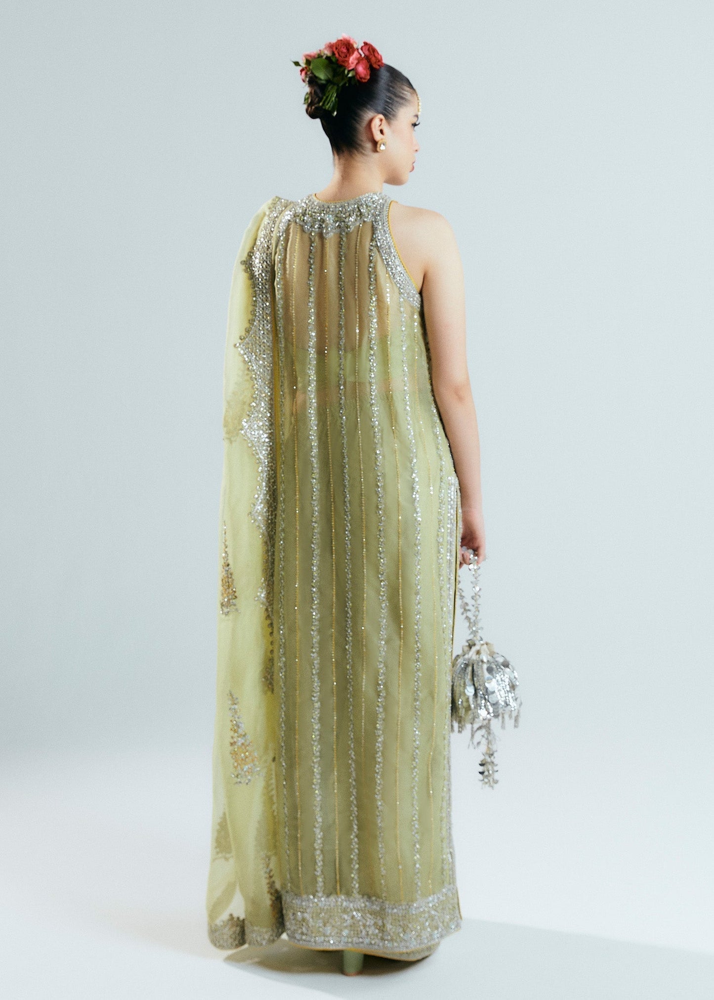 Hussain Rehar Mintara Style — Mairaz Nude Sharara