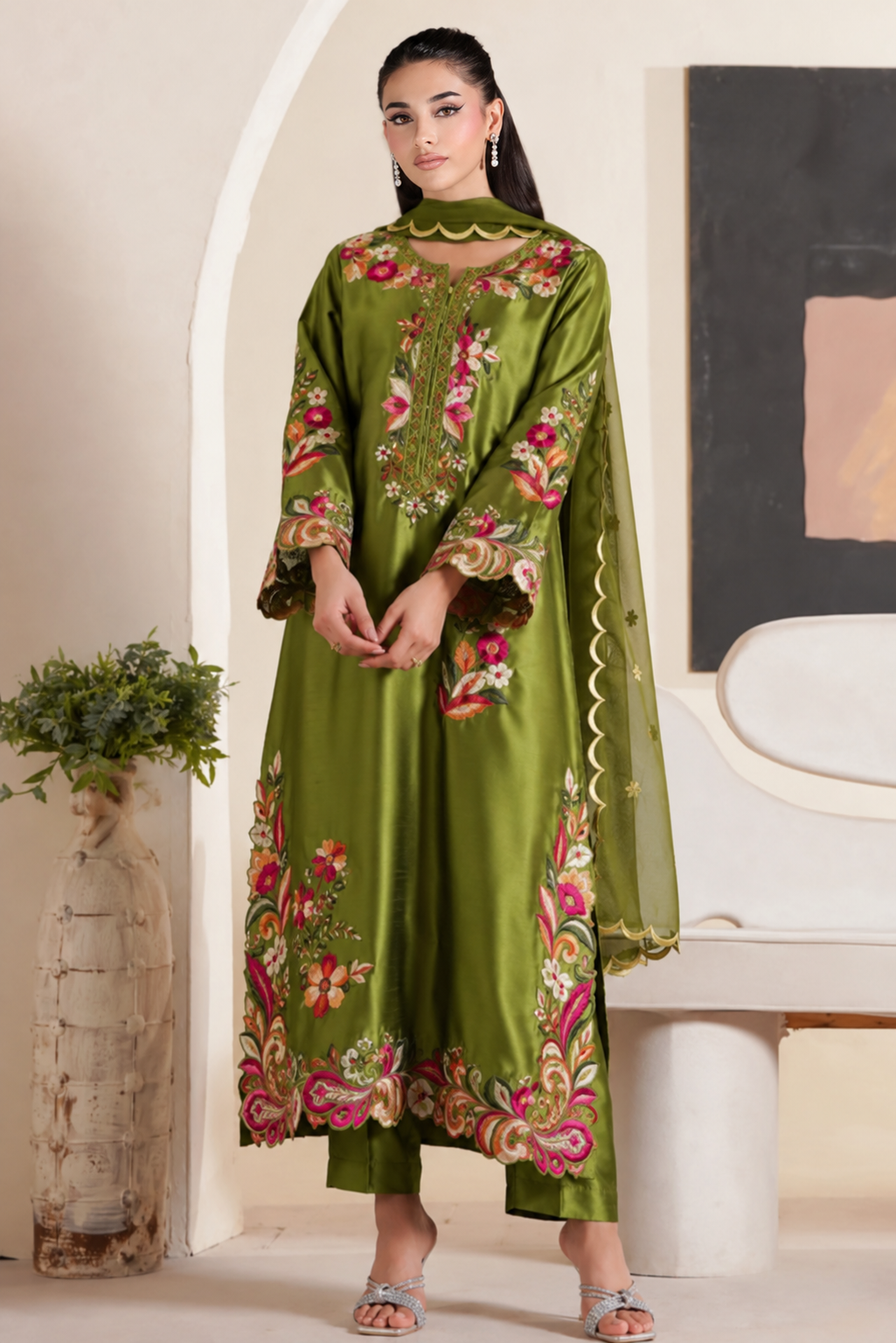 Poshkari – PA-255 Silk Style — Mairaz reproduction, product view 1 of 3