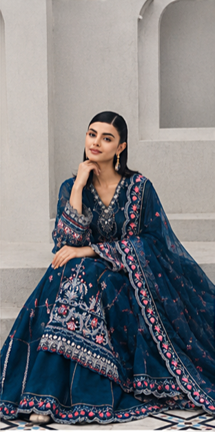 Mirha Imran – Tealeh Style (Teal) — Mairaz reproduction, product view 1 of 5