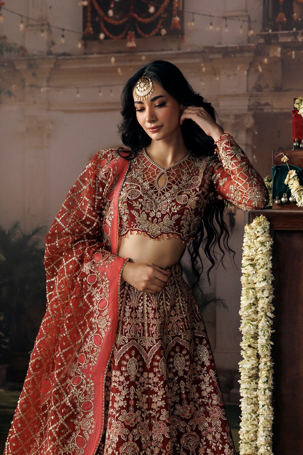 Rukhsan made by Mairaz campaign reference model face view
