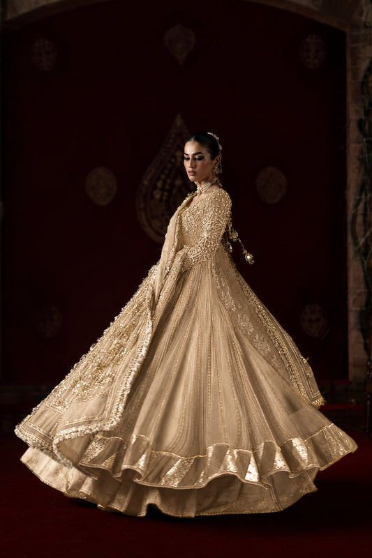 Saad Bin Shahzad Amal Style champagne gold full movement view