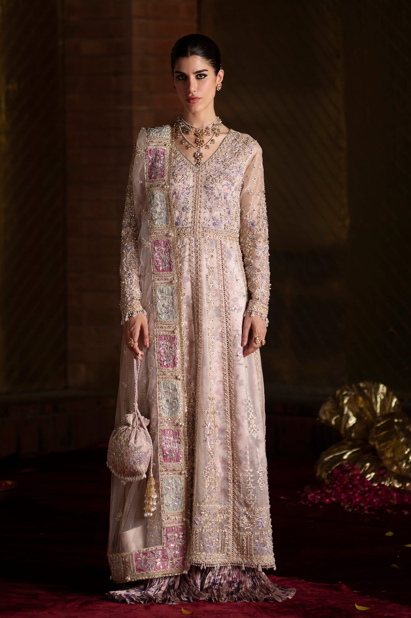 Republic Women Wear Aysel Style — Mairaz Pink Sharara