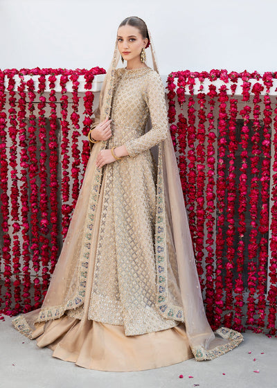 Sadaf Fawad Khan Zoey Style ivory bridal look