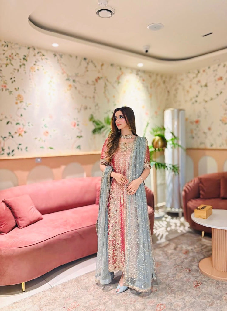 Haris Shakeel – Safeera Style (2 Dupattas) — Mairaz reproduction, product view 1 of 1