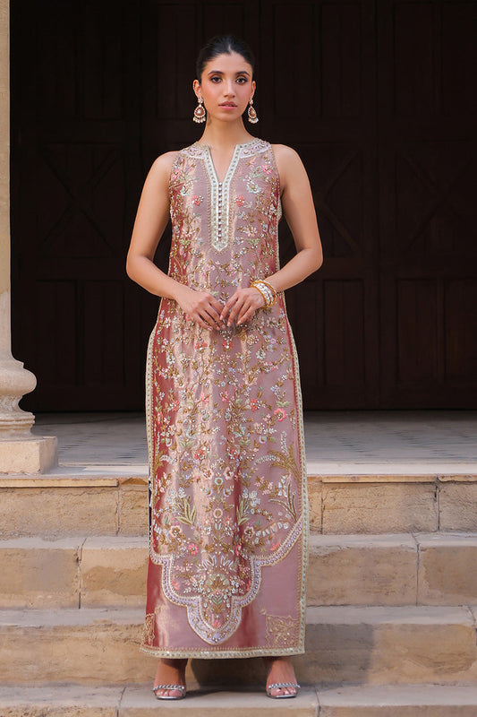 Sania Maskatiya Nive Style champagne pink front view