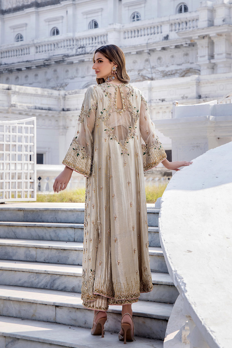 Shazia Kiyani Shano style — Mairaz champagne gown reference, view 4 of 6