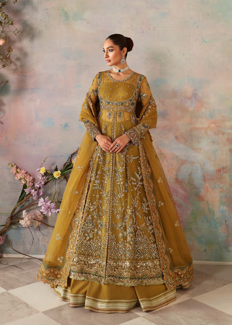 Akbar Aslam Sierra U-1545 Style — Mairaz Lehenga