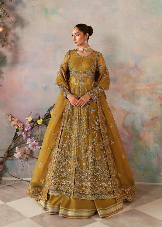 Akbar Aslam Sierra U-1545 Style — Mairaz Lehenga
