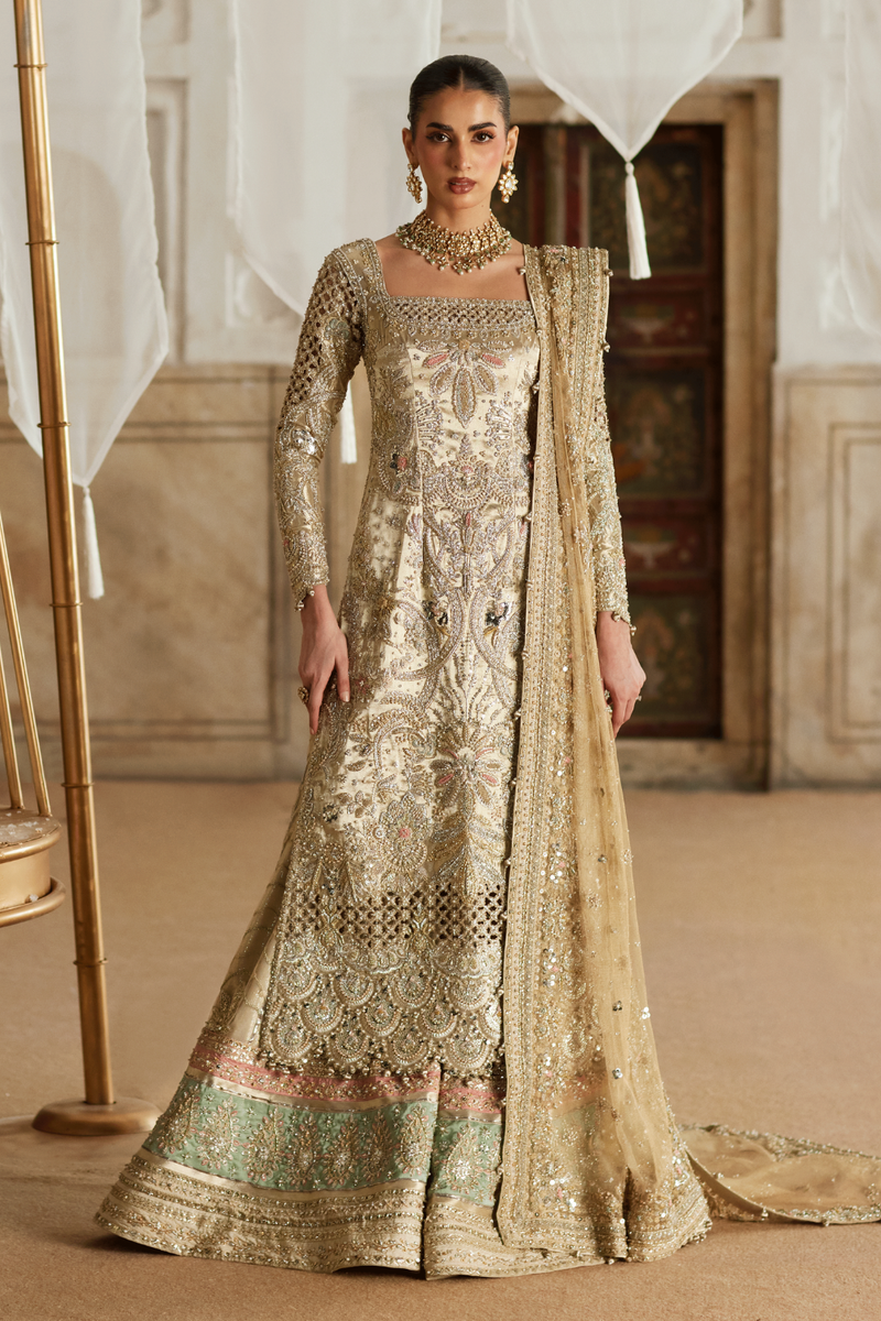 Soraya – Khusht Style — Mairaz reproduction, bridal sharara reference view 1 of 6