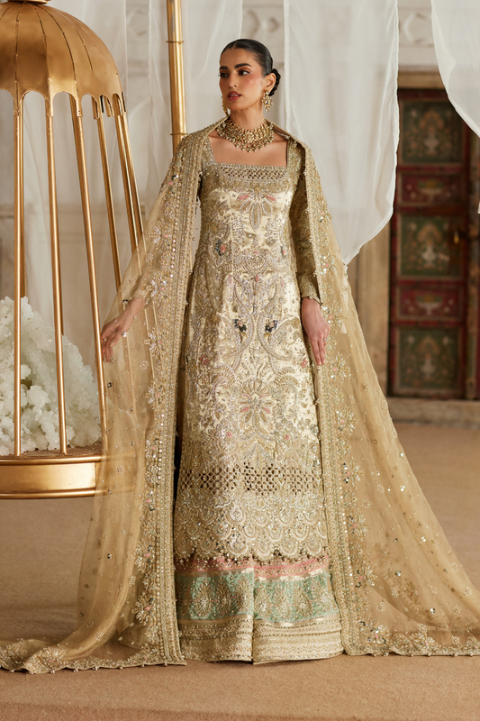 Soraya – Khusht Style — Mairaz reproduction, bridal sharara reference view 2 of 6