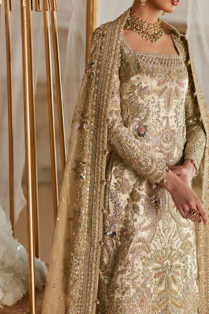 Soraya – Khusht Style — Mairaz reproduction, bridal sharara reference view 5 of 6