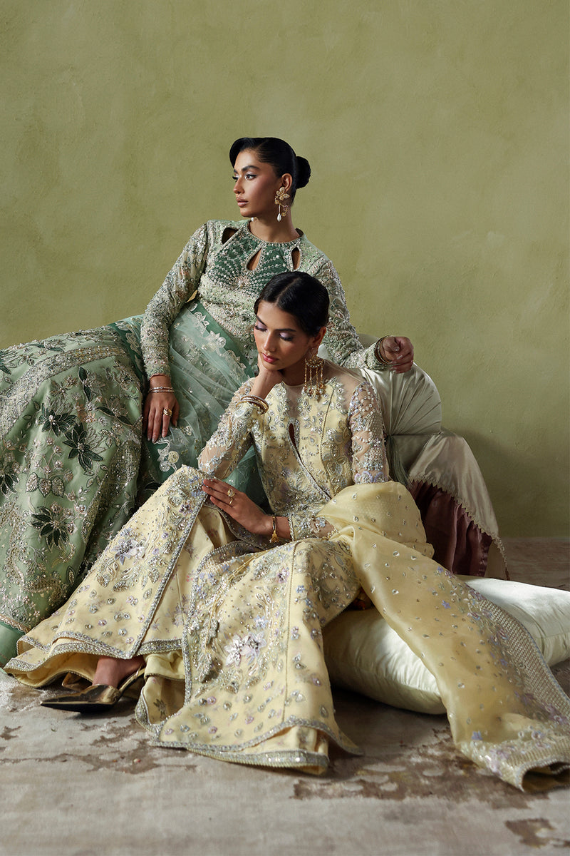 Soraya Liora Style butter yellow organza formal view 5