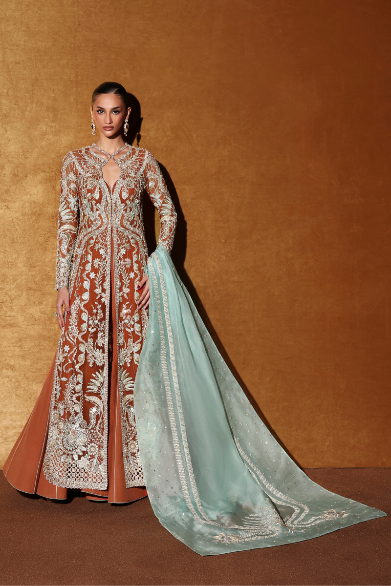 Soraya Veyra burnt orange formal style by Mairaz