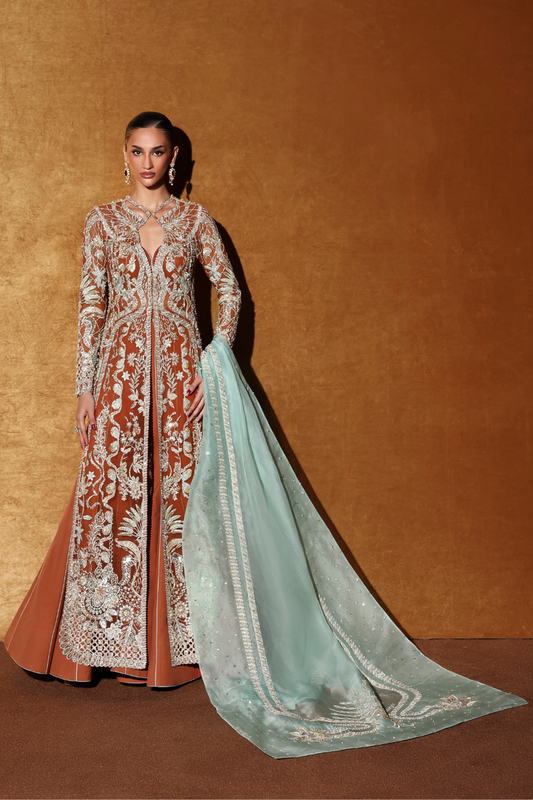 Soraya Veyra burnt orange formal style by Mairaz