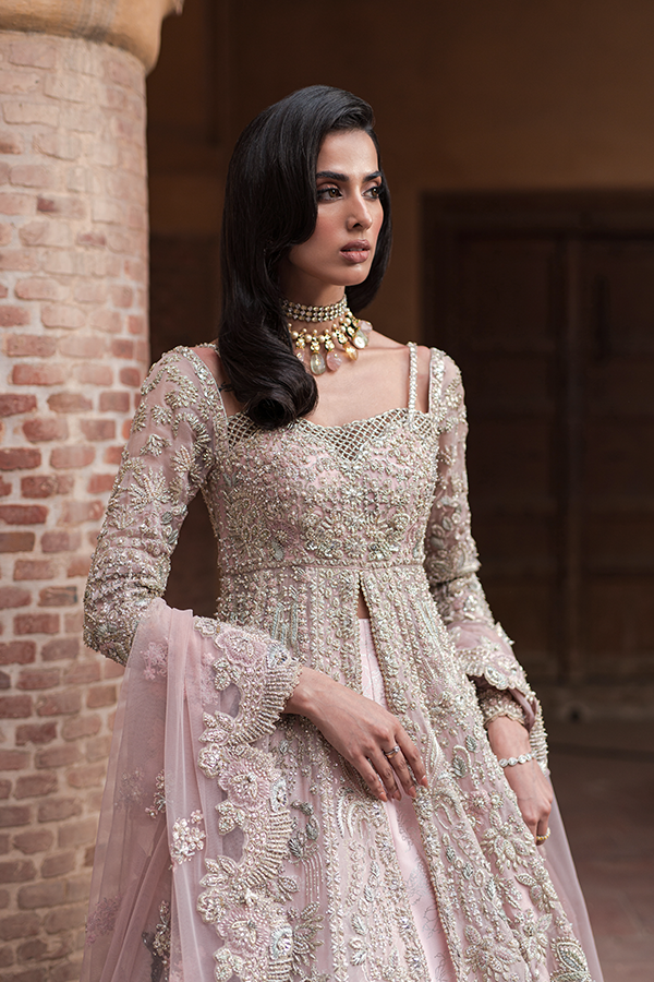 Soraya Viana pink organza bridal style by Mairaz