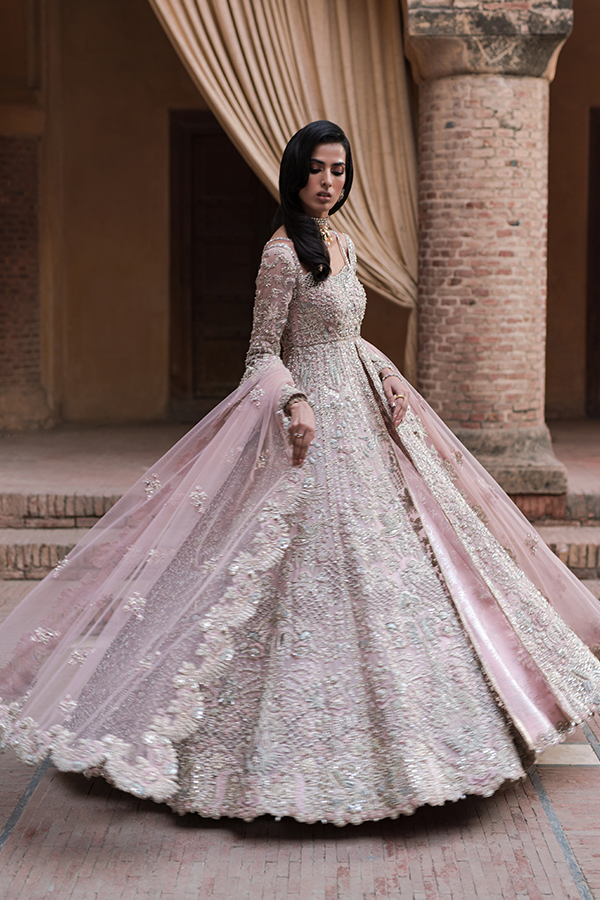 Soraya Viana hand embellished bridal gown by Mairaz