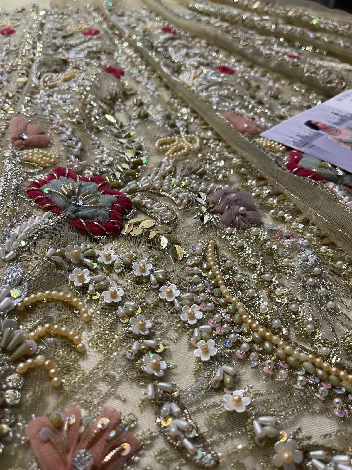 Suffuse Iris Bridal Couture Ensemble reference image 10