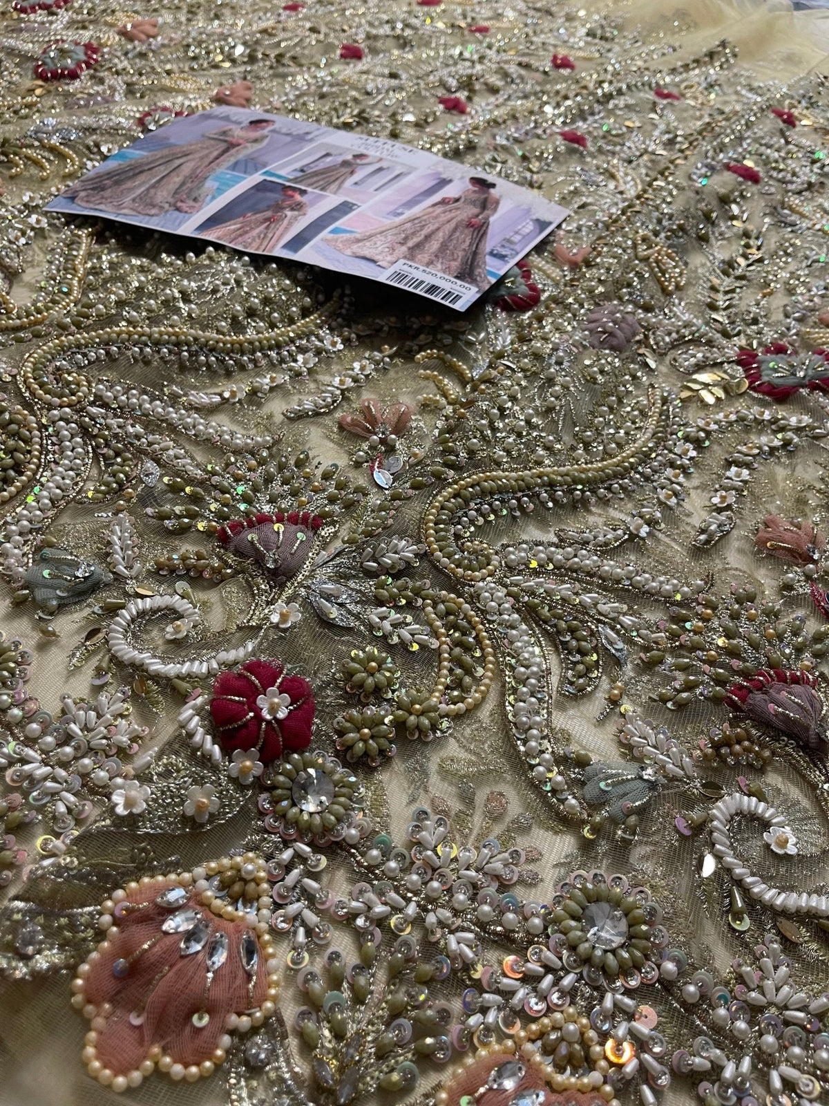 Suffuse Iris Bridal Couture Ensemble reference image 5