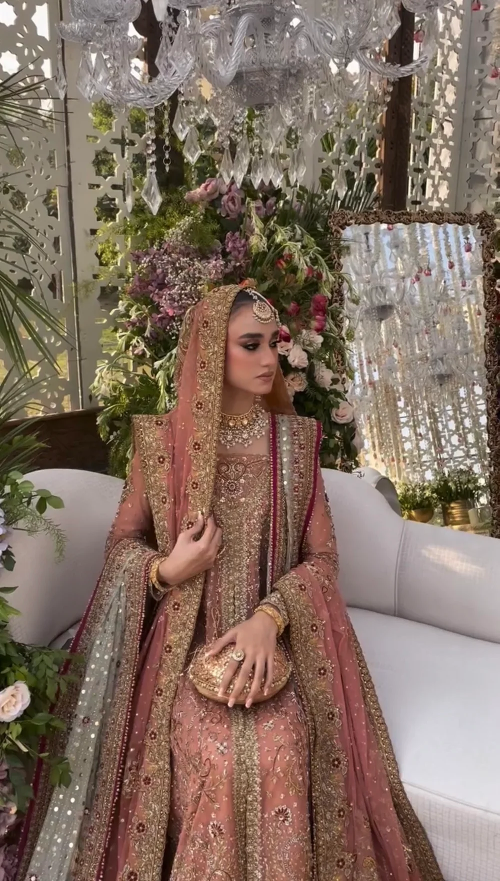 Haris Shakeel – Safeera fabric and embroidery close-up