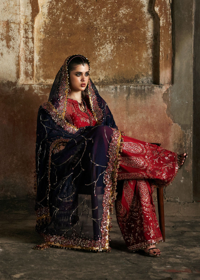 Hussain Rehar Shahrbano Style — Mairaz Three-Piece Suit