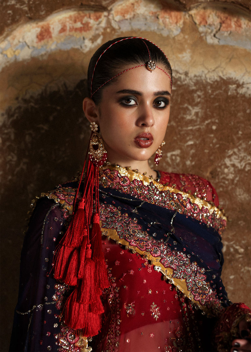 Hussain Rehar Shahrbano Style — Mairaz Three-Piece Suit
