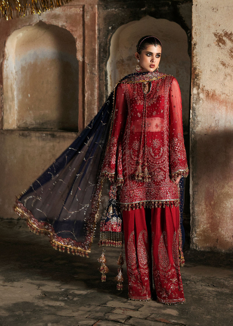 Hussain Rehar Shahrbano Style — Mairaz Three-Piece Suit